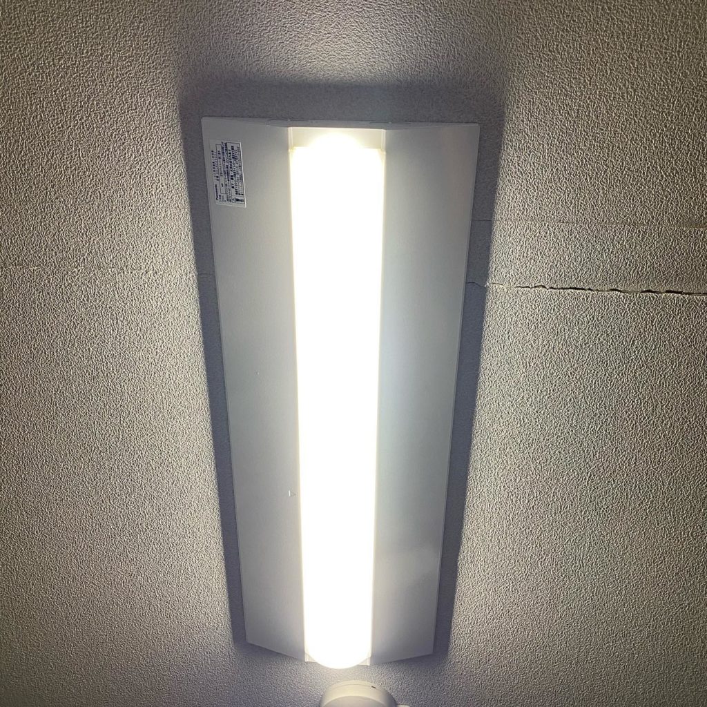 LED照明設置完了